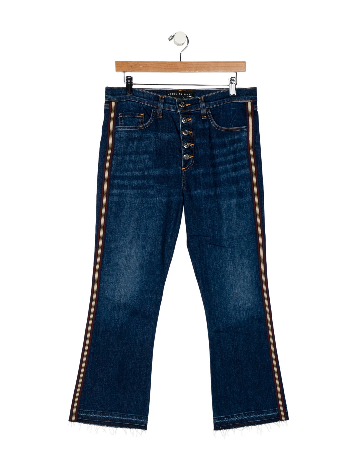 Veronica Beard Mid-Rise Straight Leg Jeans w/ Tags