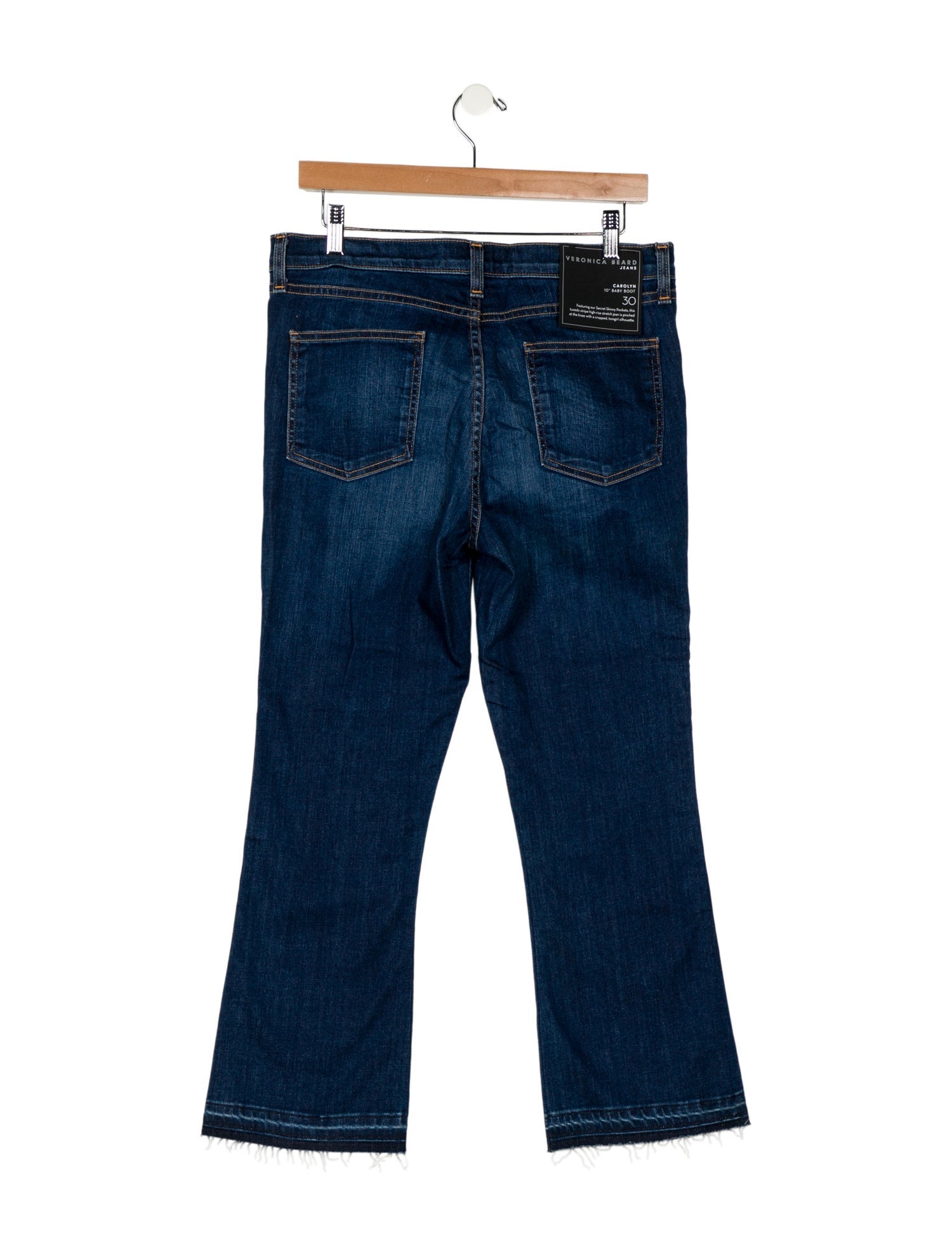 Veronica Beard Mid-Rise Straight Leg Jeans w/ Tags