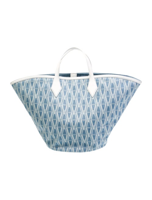 Veronica Beard Denim Bucket Bag