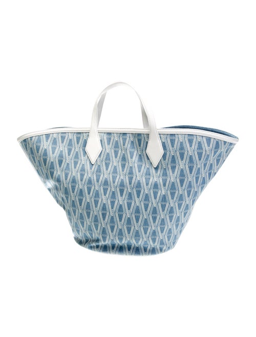 Veronica Beard Denim Bucket Bag