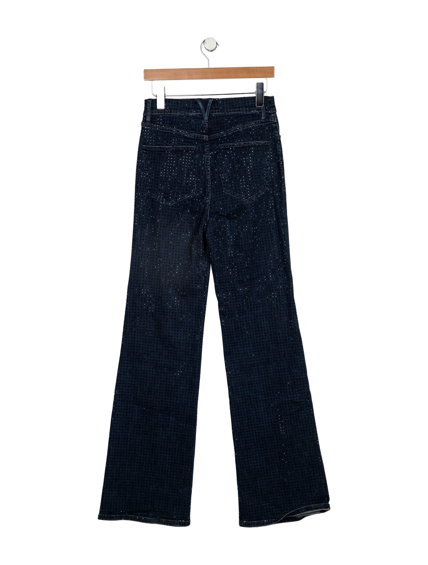 Veronica Beard High-Rise Wide Leg Jeans