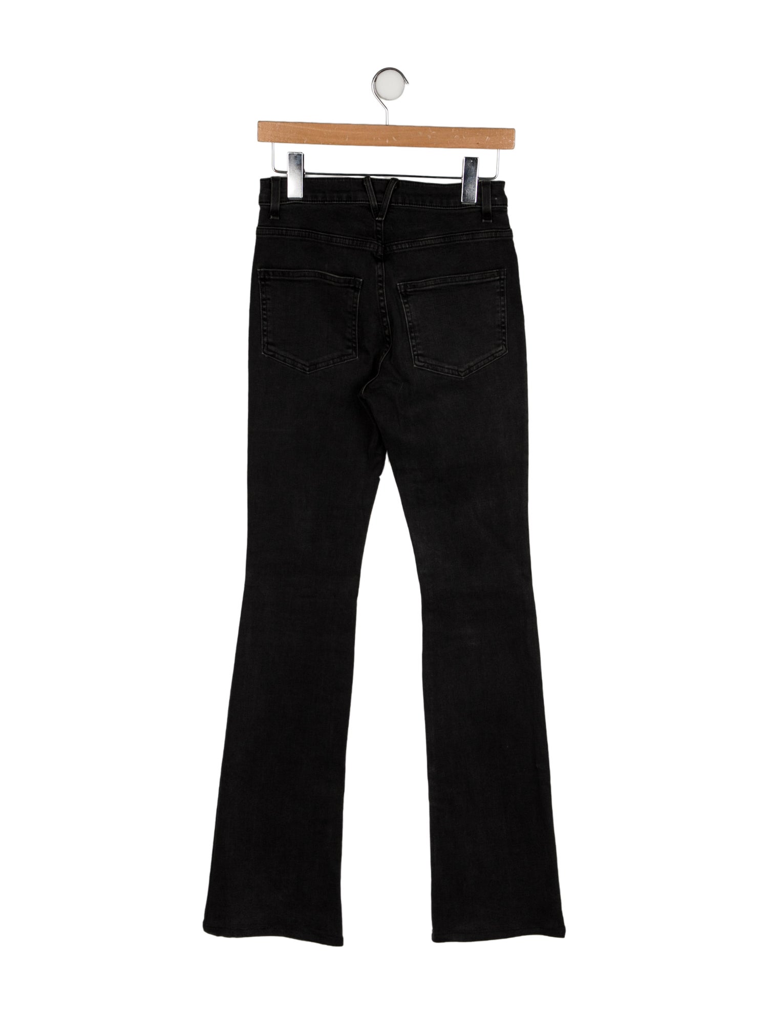 Veronica Beard Mid-Rise Straight Leg Jeans