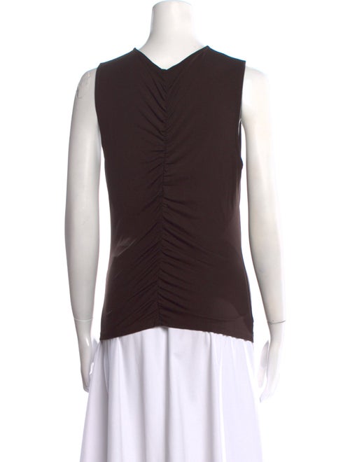 Veronica Beard V-Neck Sleeveless Top