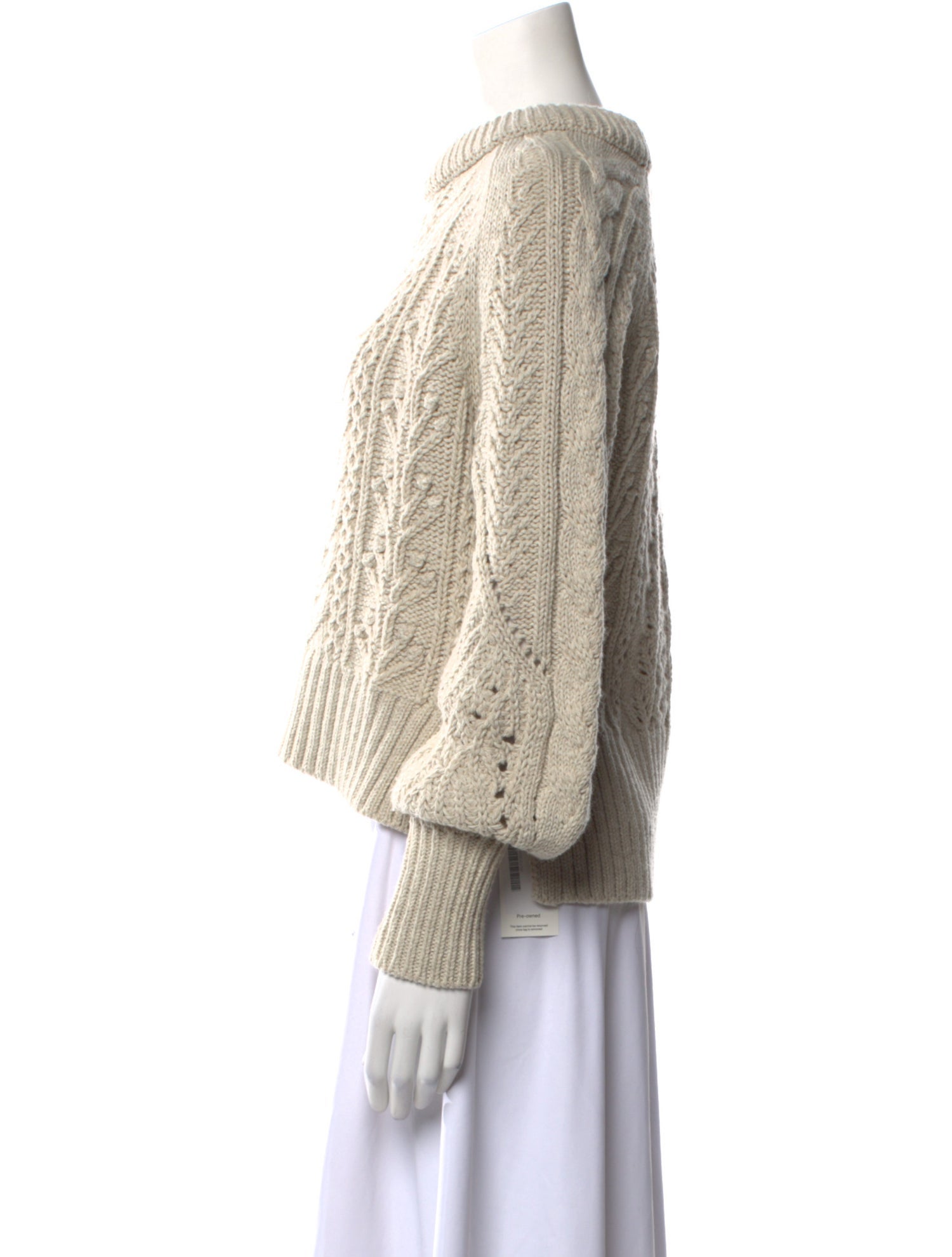 Veronica Beard Merino Wool Crew Neck Sweater
