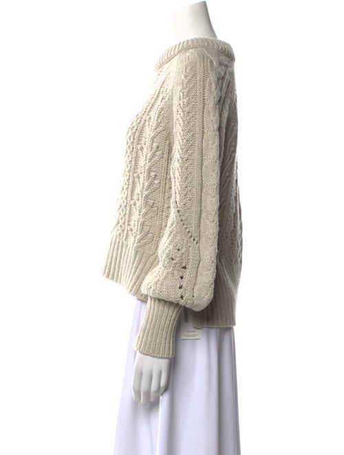 Veronica Beard Merino Wool Crew Neck Sweater