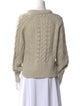 Veronica Beard Merino Wool Crew Neck Sweater