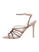 Veronica Beard Suede Crystal Embellishments Sandals