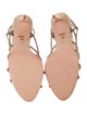 Veronica Beard Suede Crystal Embellishments Sandals