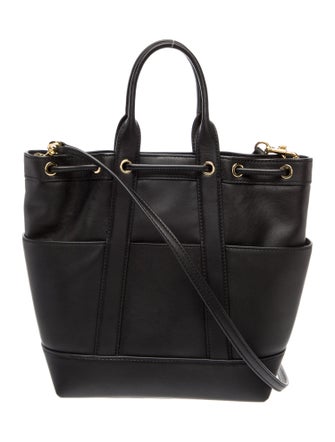 Veronica Beard Leather Top Handle Bag