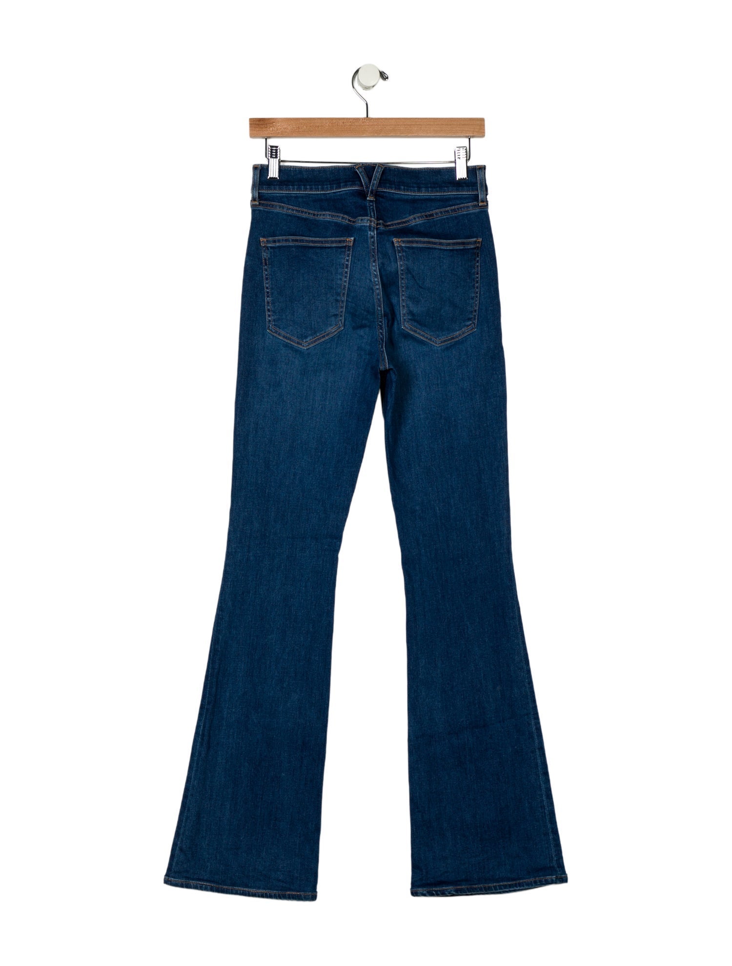 Veronica Beard High-Rise Wide Leg Jeans