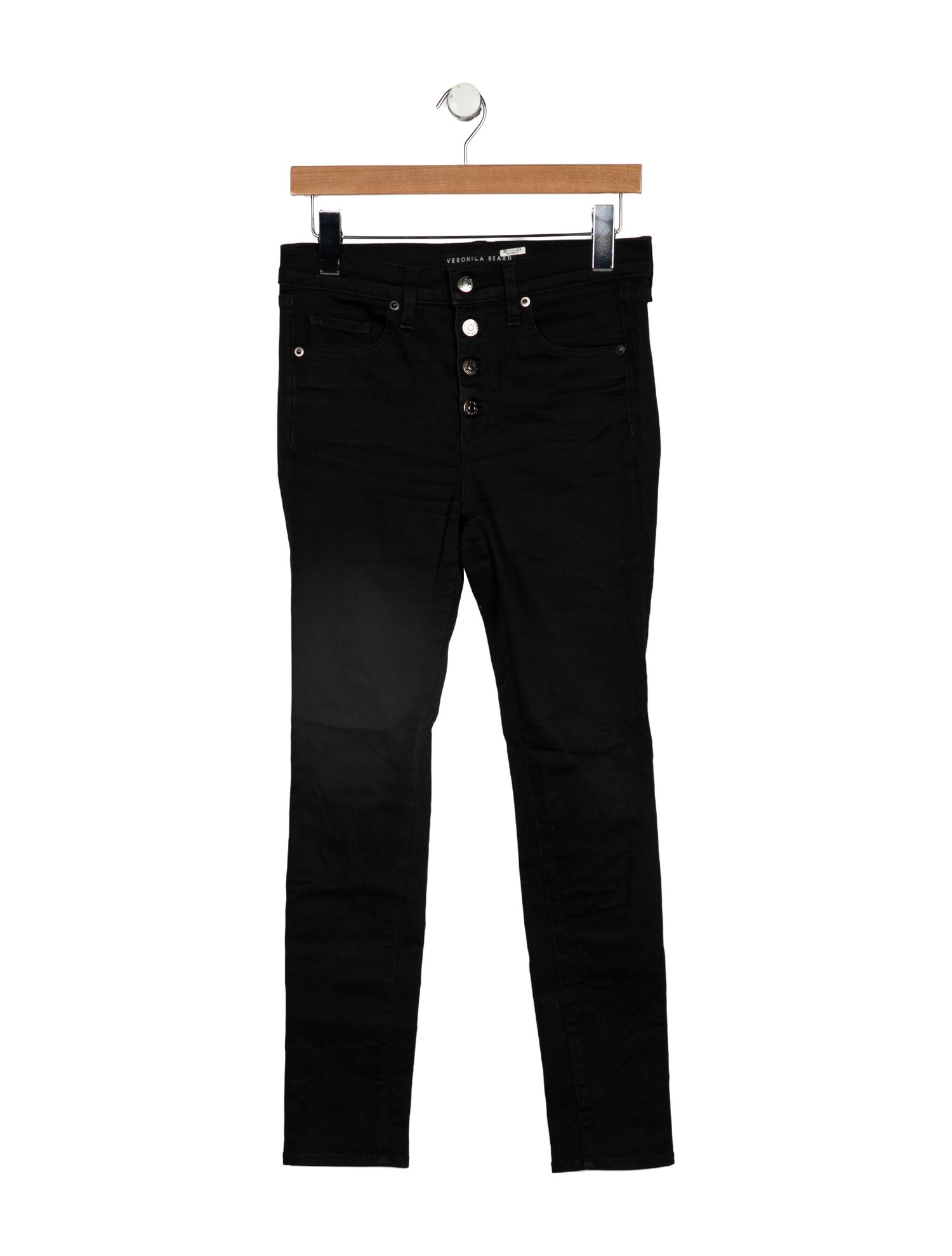 Veronica Beard Mid-Rise Skinny Leg Jeans