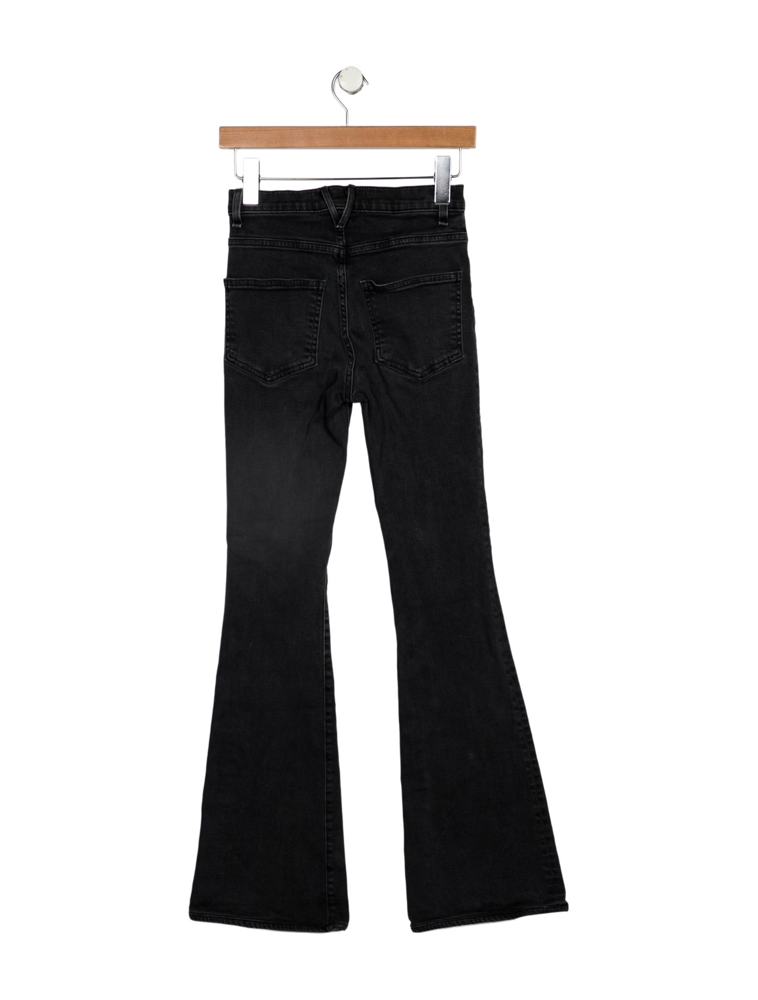 Veronica Beard Mid-Rise Wide Leg Jeans