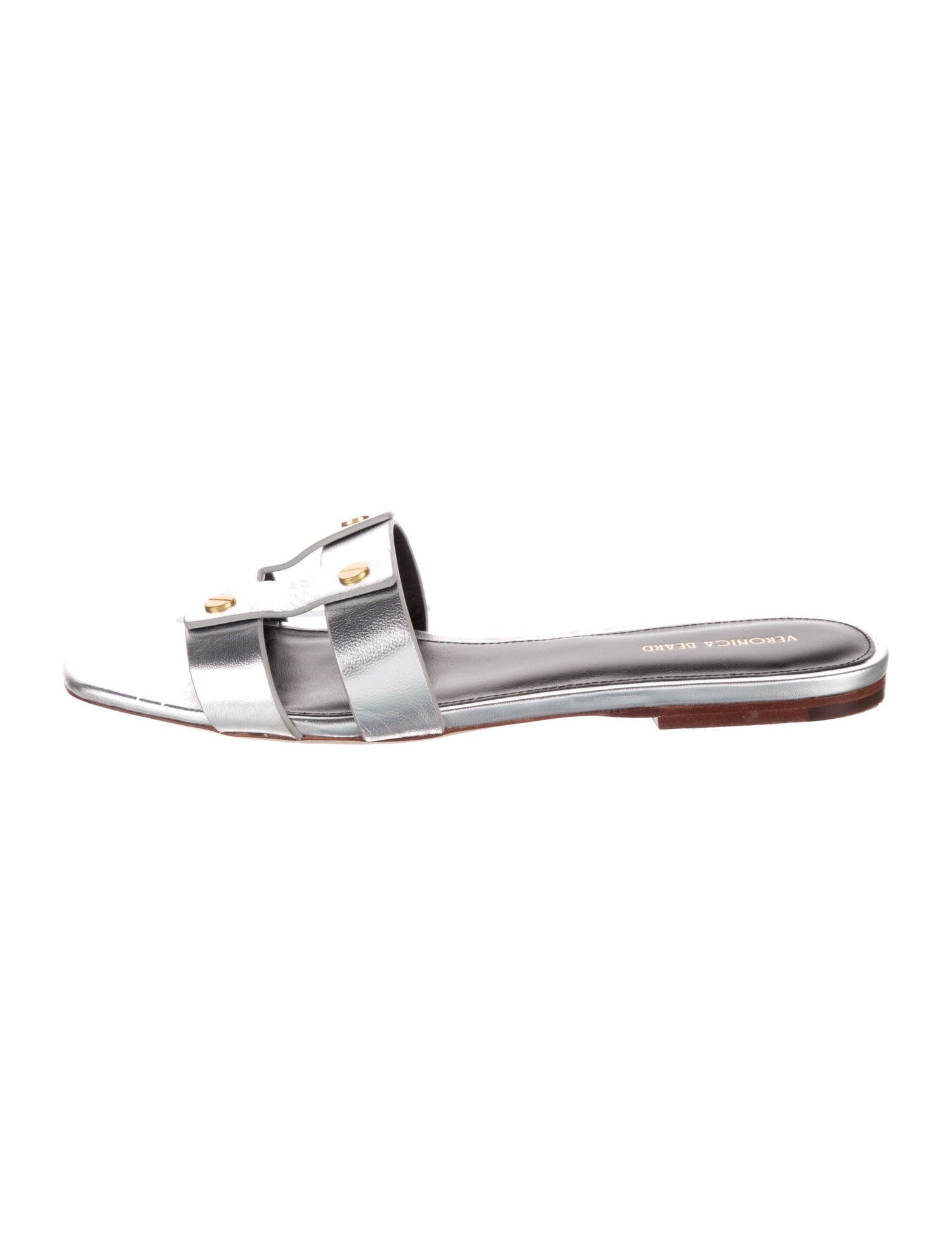 Veronica Beard Leather Slides