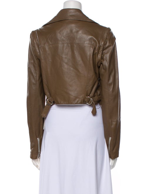 Veronica Beard Leather Biker Jacket