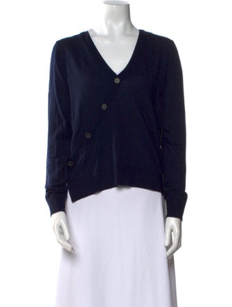 Veronica Beard Merino Wool V-Neck Sweater