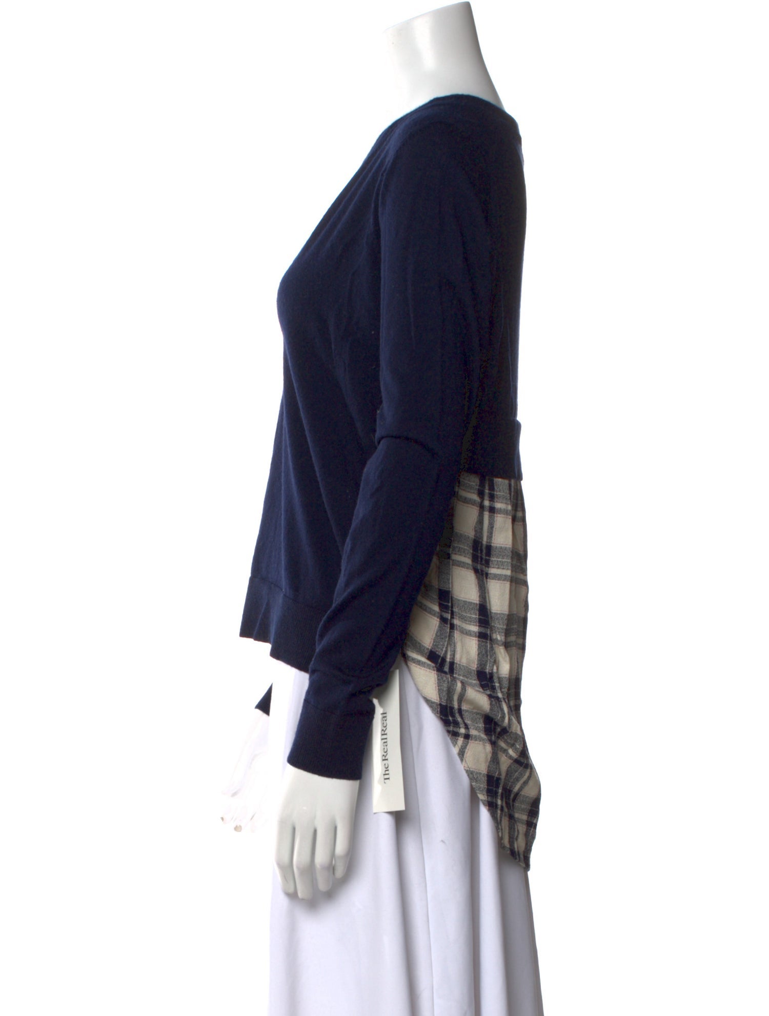 Veronica Beard Merino Wool V-Neck Sweater