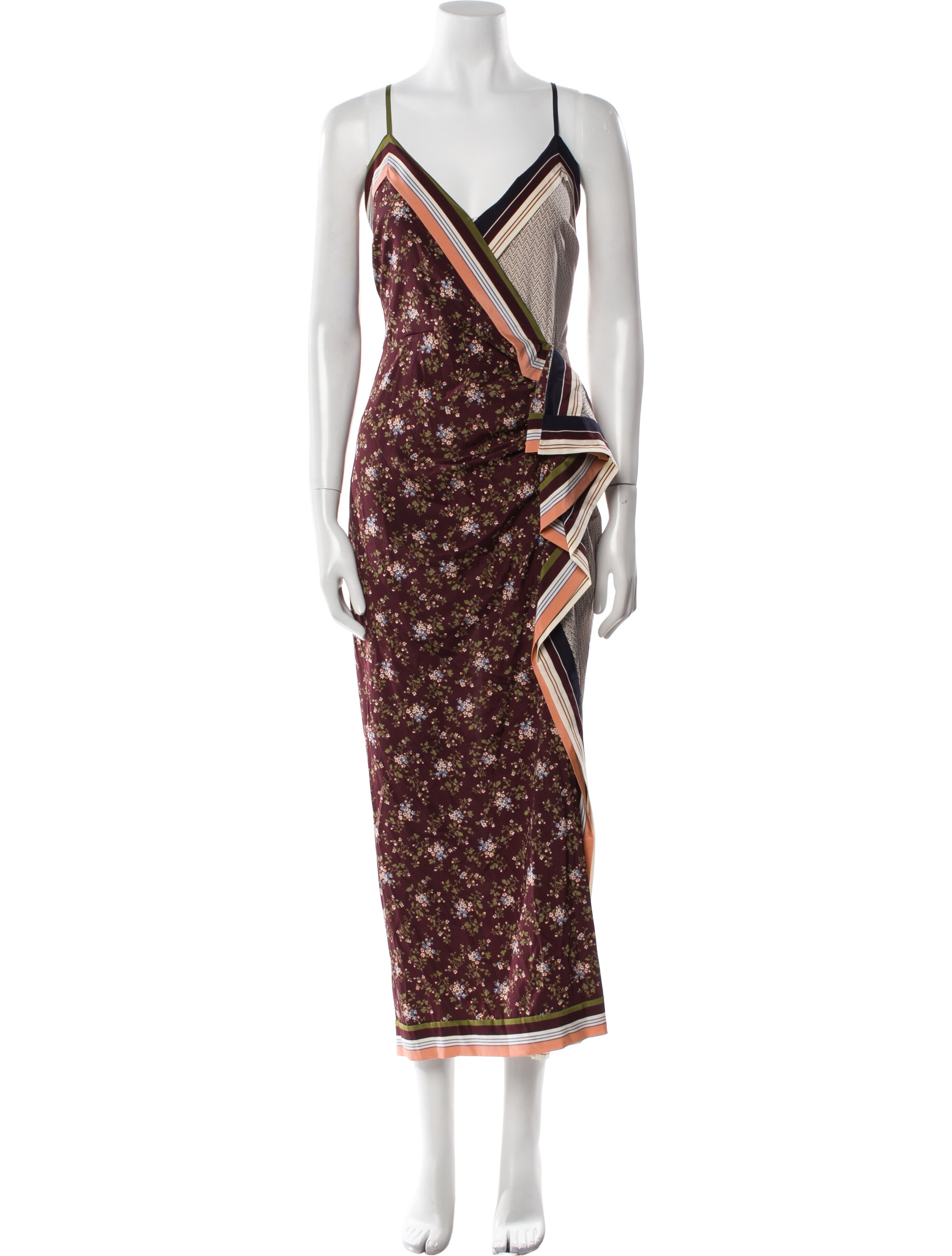 Veronica Beard Silk Long Dress