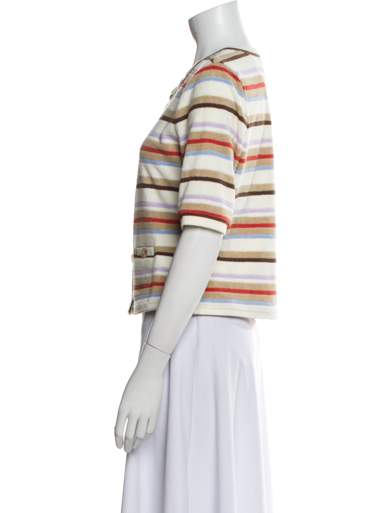 Veronica Beard Striped Evening Jacket