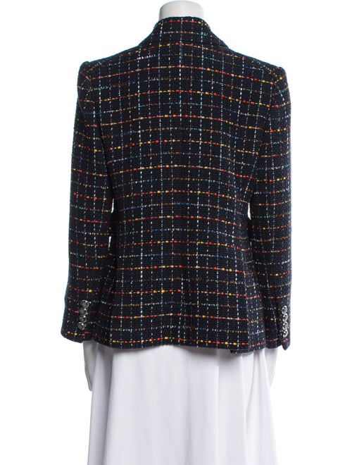 Veronica Beard Plaid Print Blazer