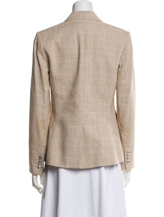 Veronica Beard Plaid Print Blazer