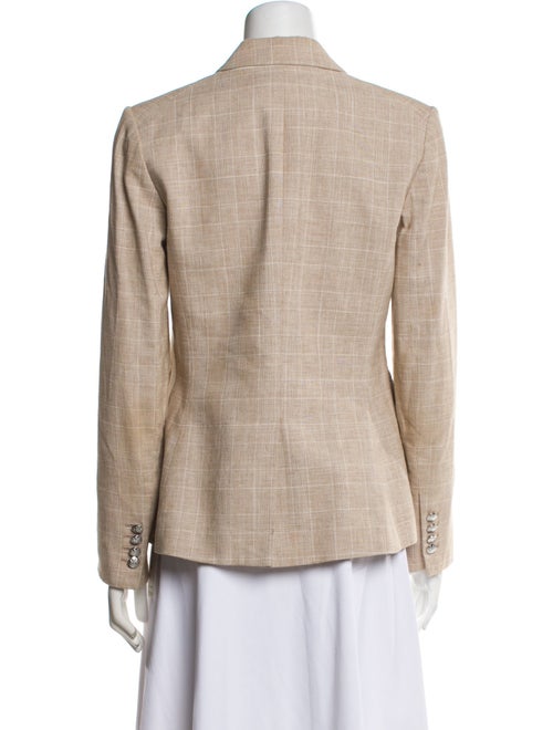 Veronica Beard Plaid Print Blazer