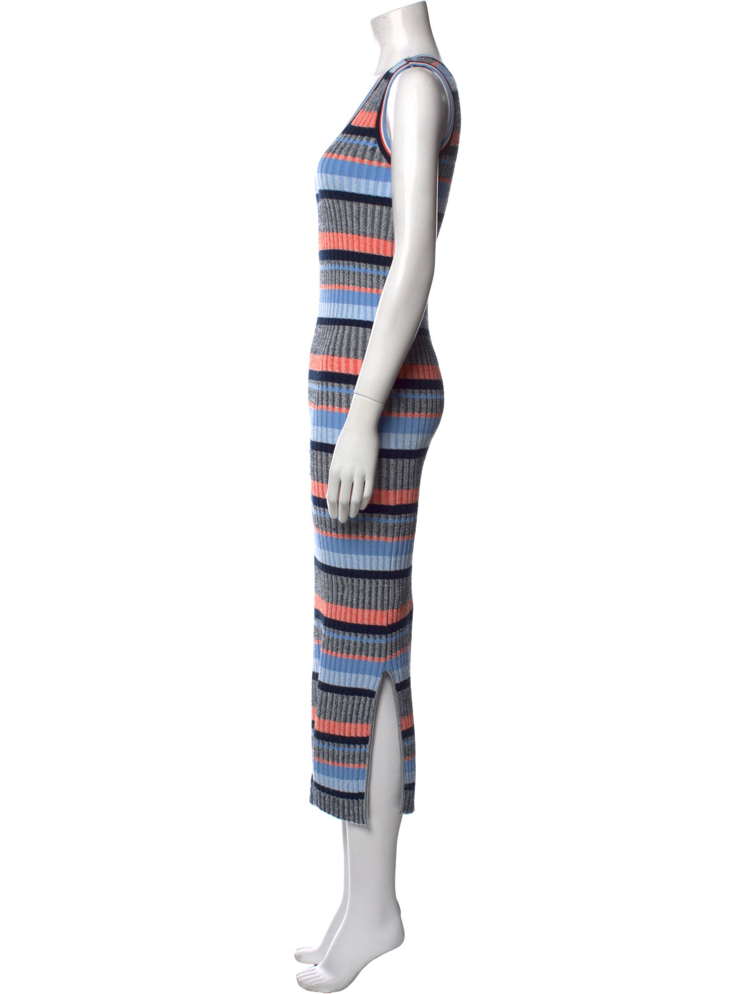 Veronica Beard Striped Long Dress