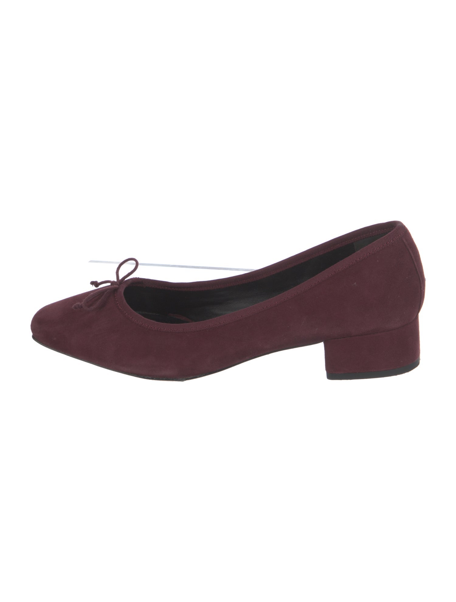 Veronica Beard Suede Bow Accents Pumps