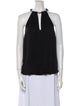 Veronica Beard Halterneck Sleeveless Blouse