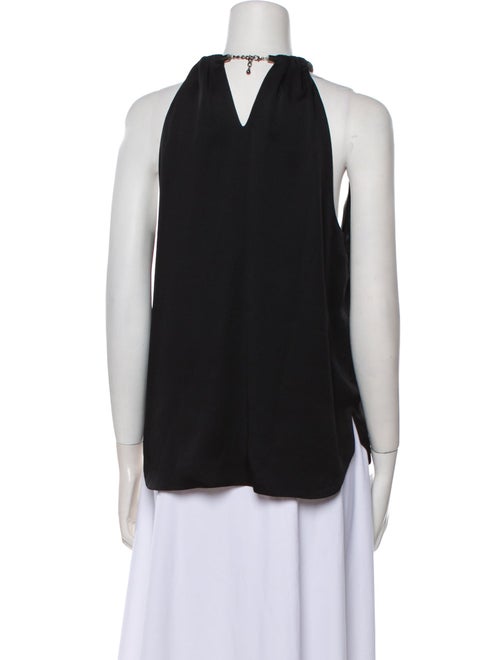 Veronica Beard Halterneck Sleeveless Blouse