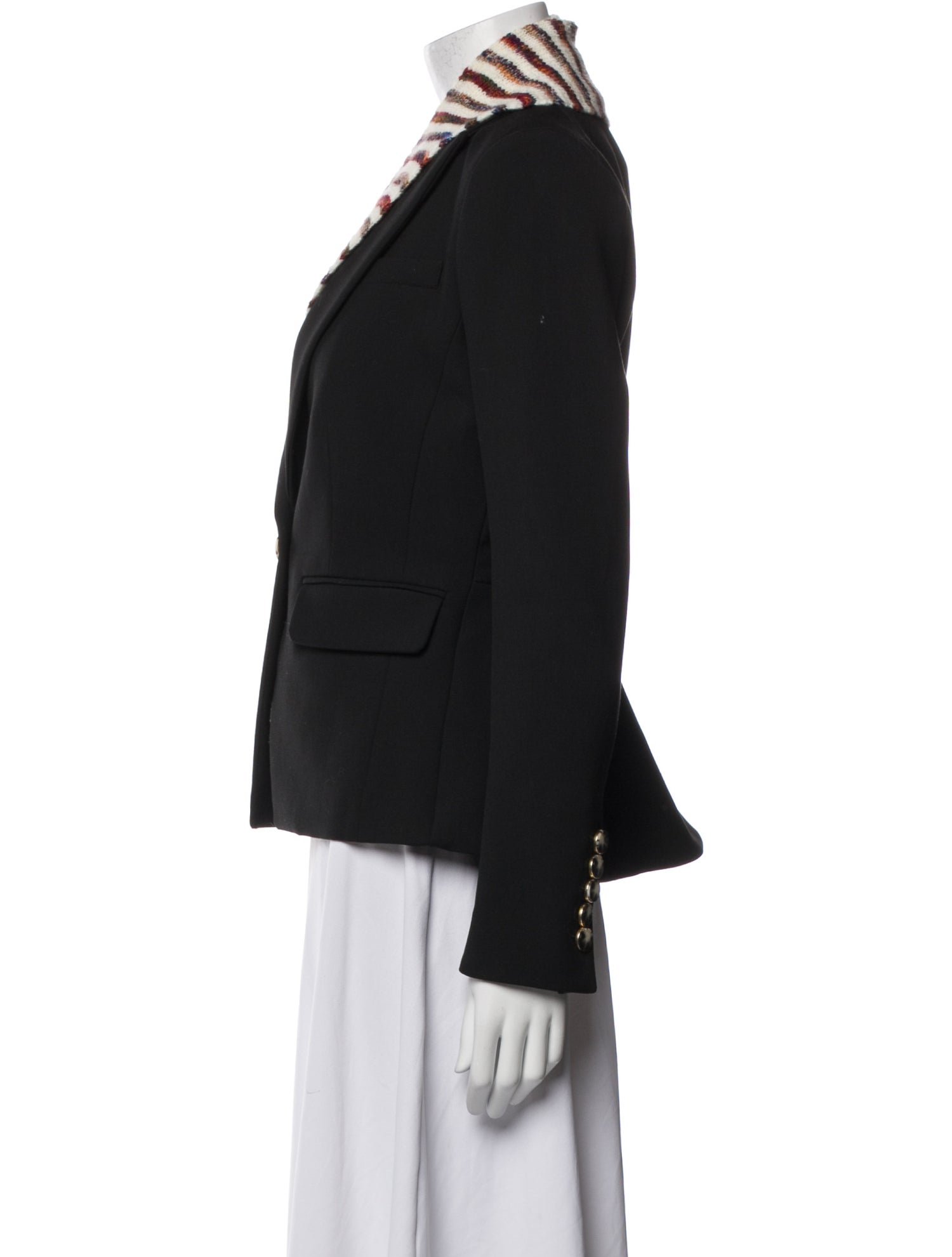 Veronica Beard Merino Wool Striped Blazer w/ Tags