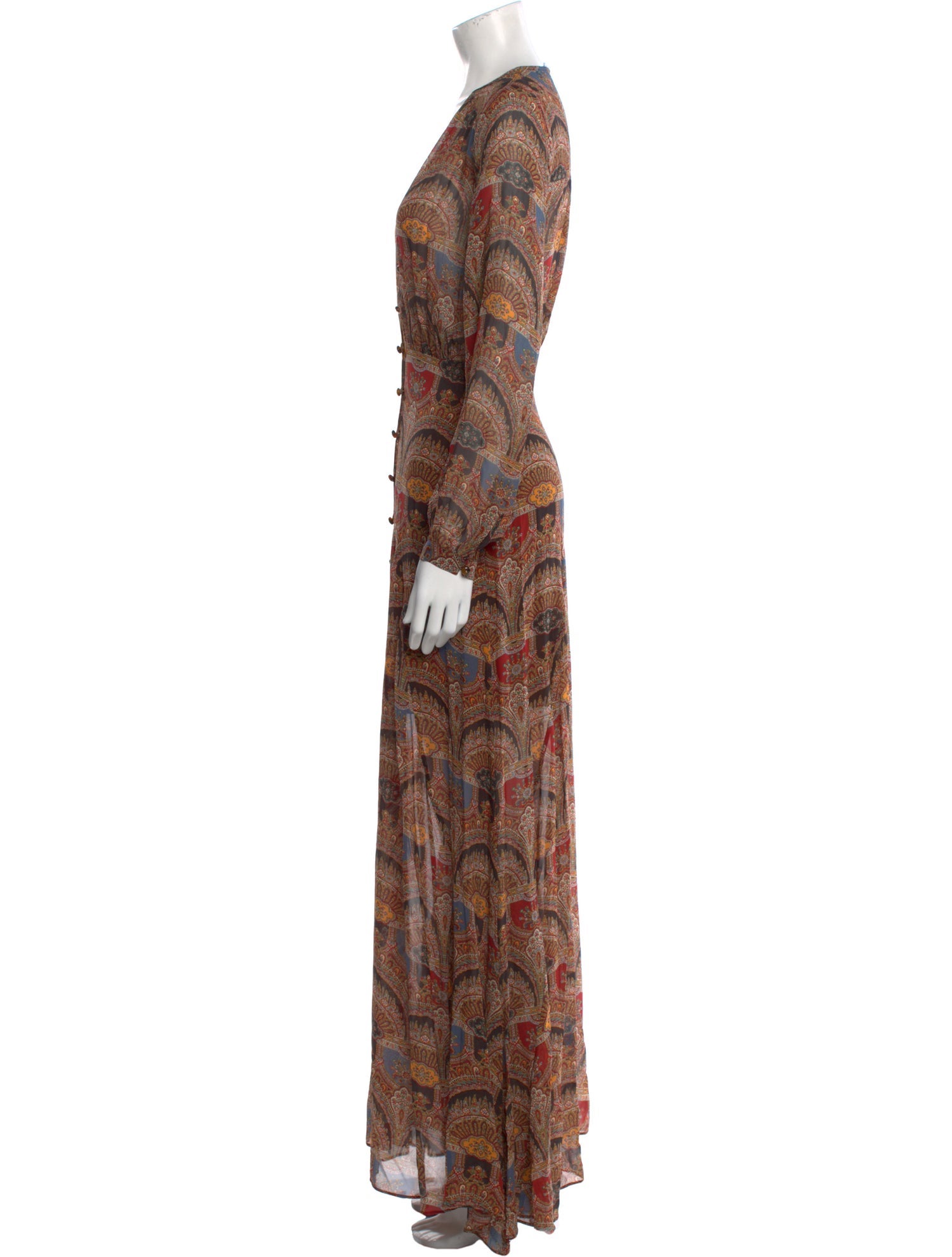 Veronica Beard Silk Long Dress
