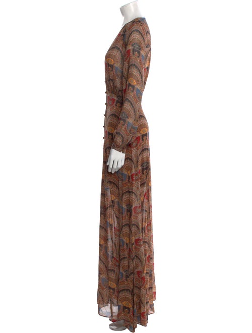 Veronica Beard Silk Long Dress