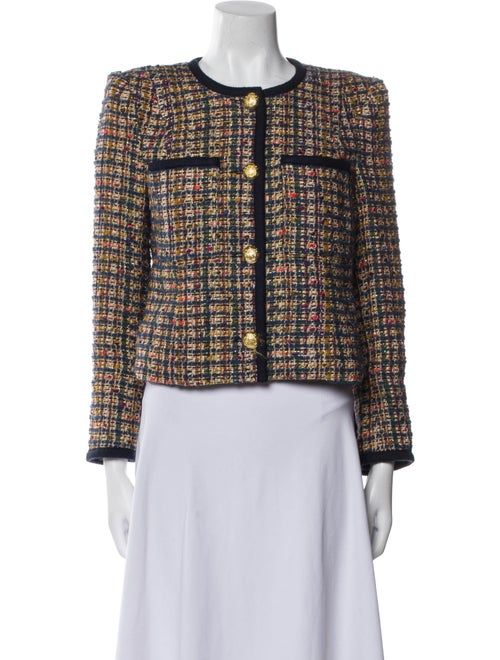 Veronica Beard Tweed Pattern Jacket