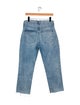 Veronica Beard High-Rise Straight Leg Jeans