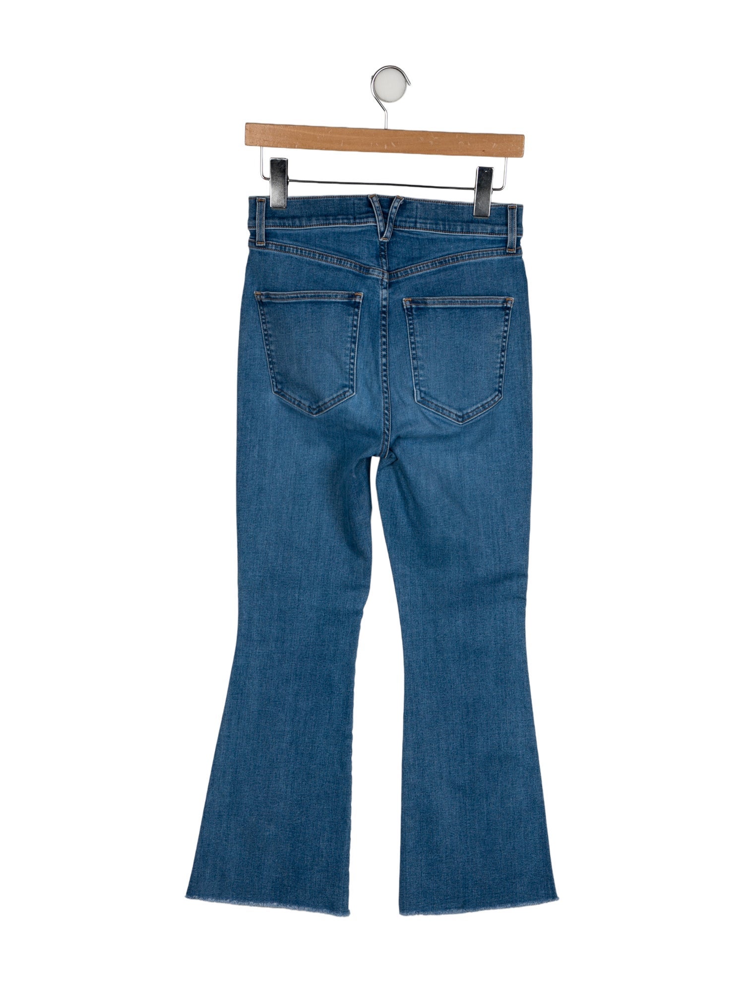 Veronica Beard High-Rise Wide Leg Jeans