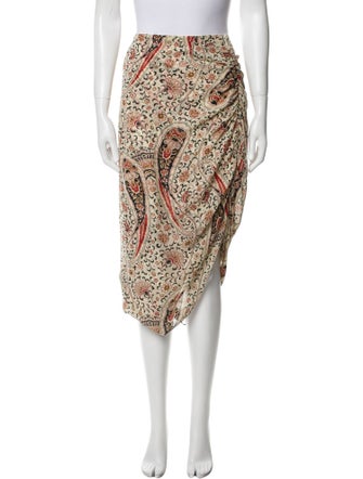 Veronica Beard Silk Midi Length Skirt