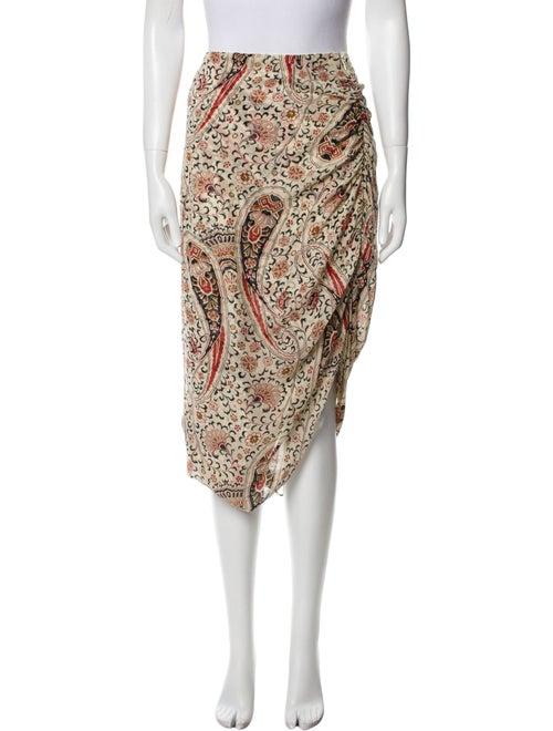 Veronica Beard Silk Midi Length Skirt