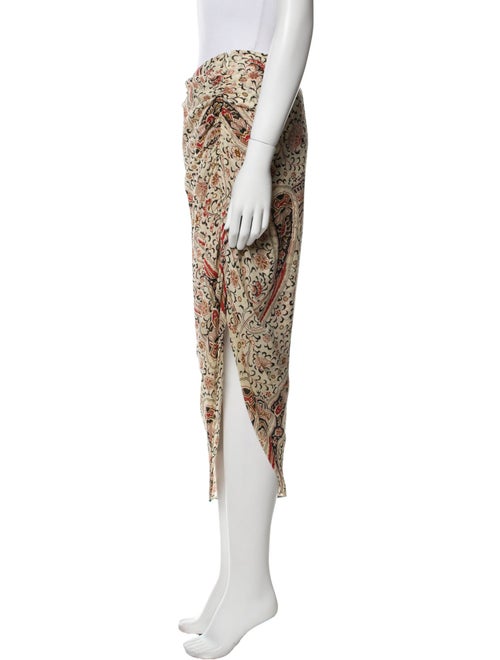 Veronica Beard Silk Midi Length Skirt
