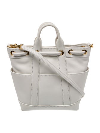 Veronica Beard Leather Bucket Bag