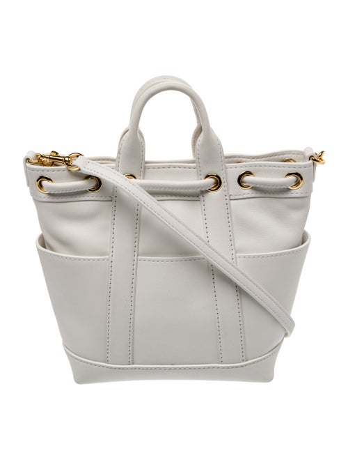 Veronica Beard Leather Bucket Bag