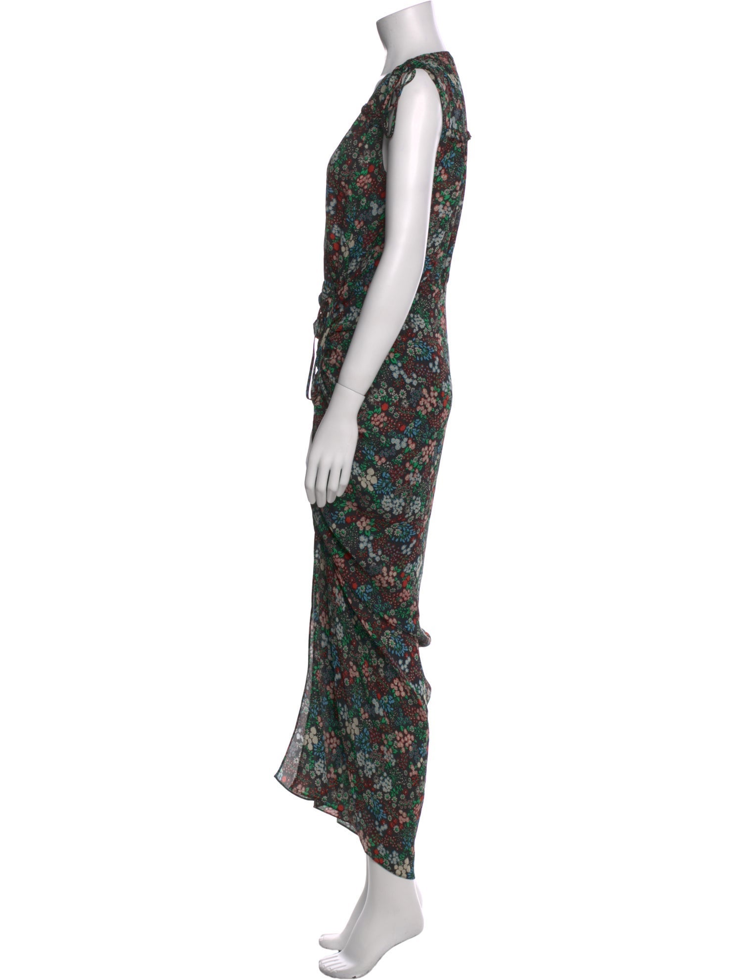 Veronica Beard Silk Long Dress
