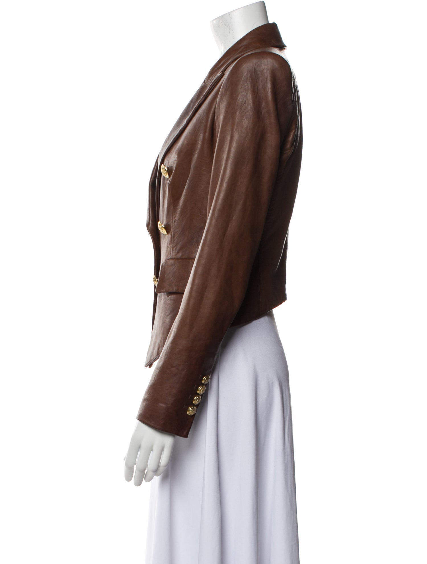 Veronica Beard Leather Blazer