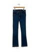Veronica Beard Mid-Rise Straight Leg Jeans