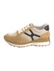Veronica Beard Suede Colorblock Pattern Sneakers