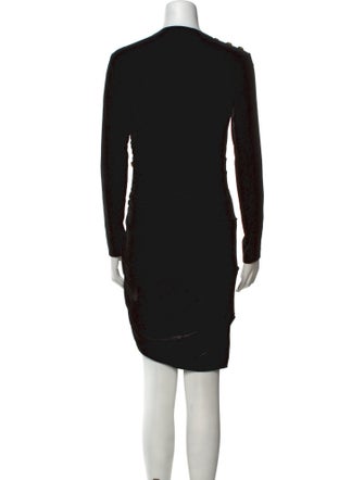 Veronica Beard Crew Neck Knee-Length Dress