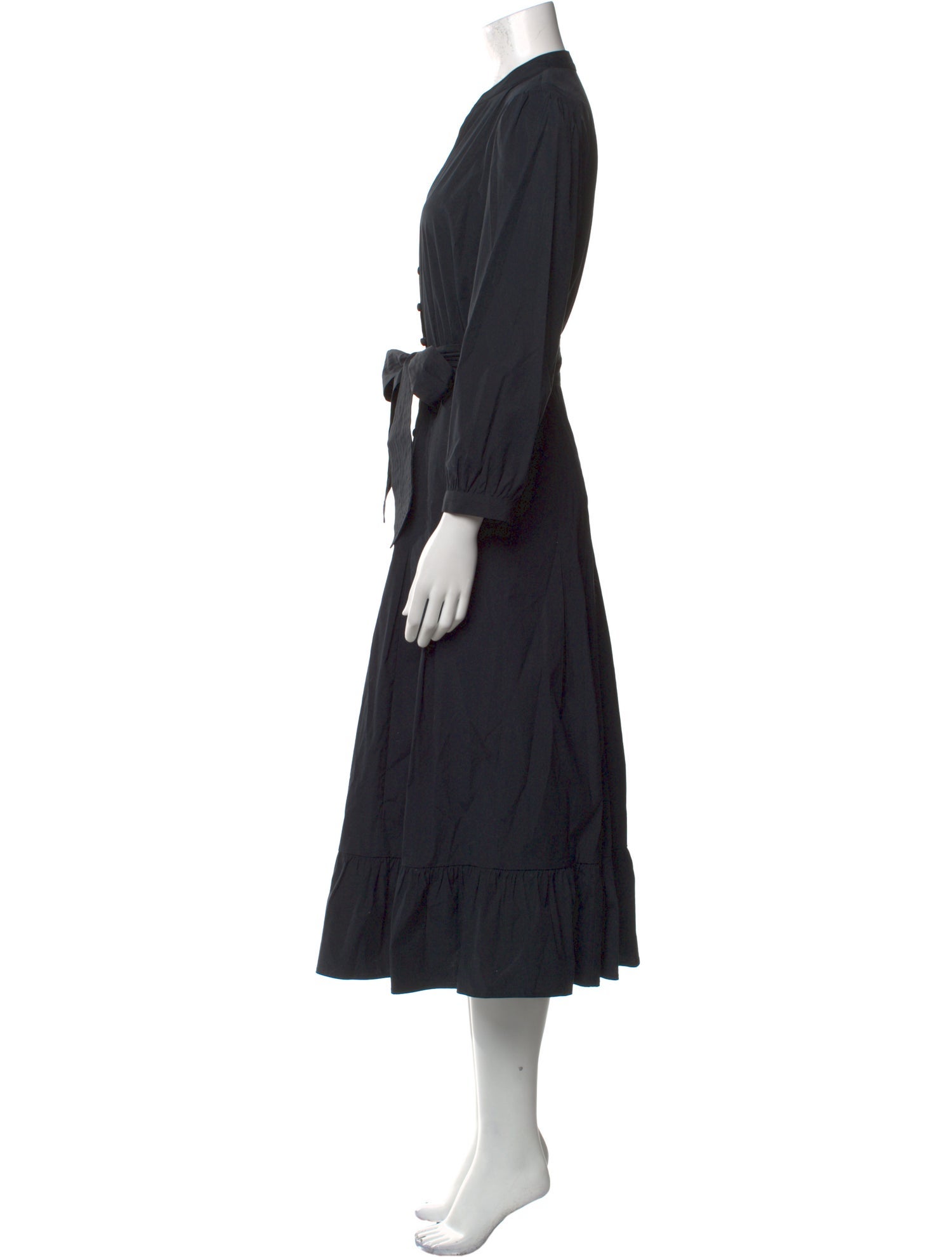 Veronica Beard V-Neck Long Dress