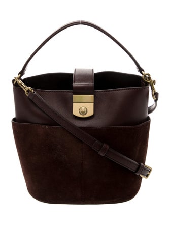 Veronica Beard Leather Top Handle Bag