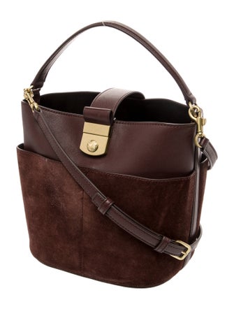Veronica Beard Leather Top Handle Bag