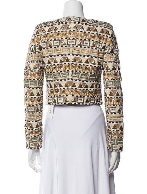 Veronica Beard Printed Evening Jacket