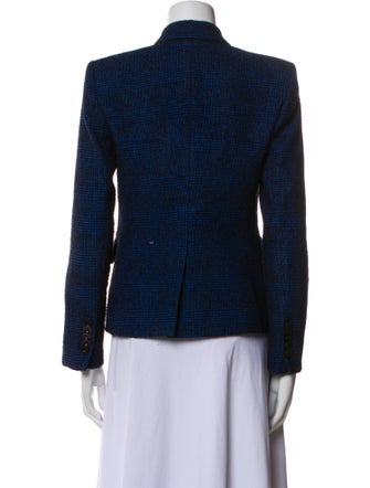 Veronica Beard Plaid Print Blazer